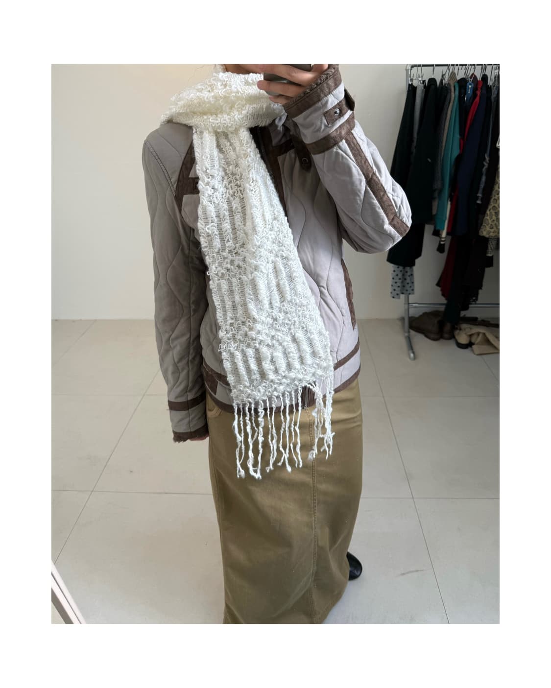 빈티지 머플러  상품이미지1