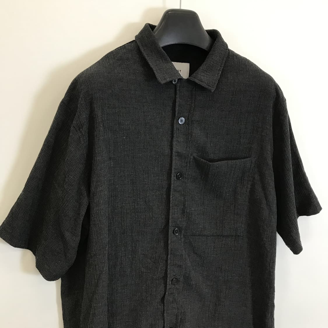 TNGT 시어서커 오픈카라 반팔셔츠 [105] 상품이미지2