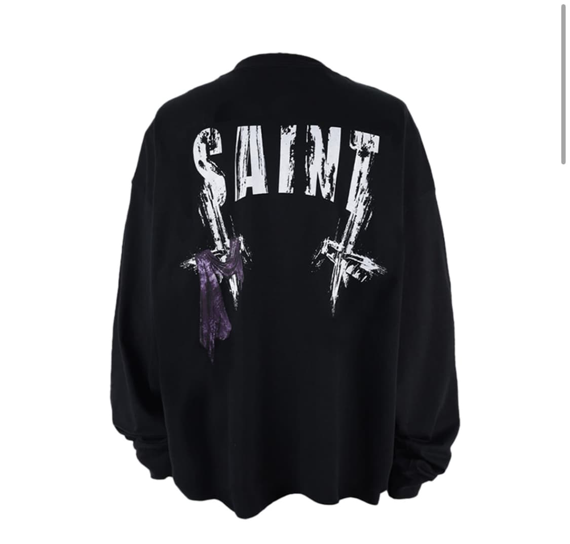 어웬드 세인트 블랙 롱슬리브 1사이즈 상품이미지1