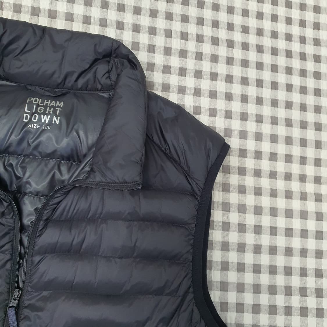 폴햄 구스다운 경량패딩 베스트 남자95 상품이미지3