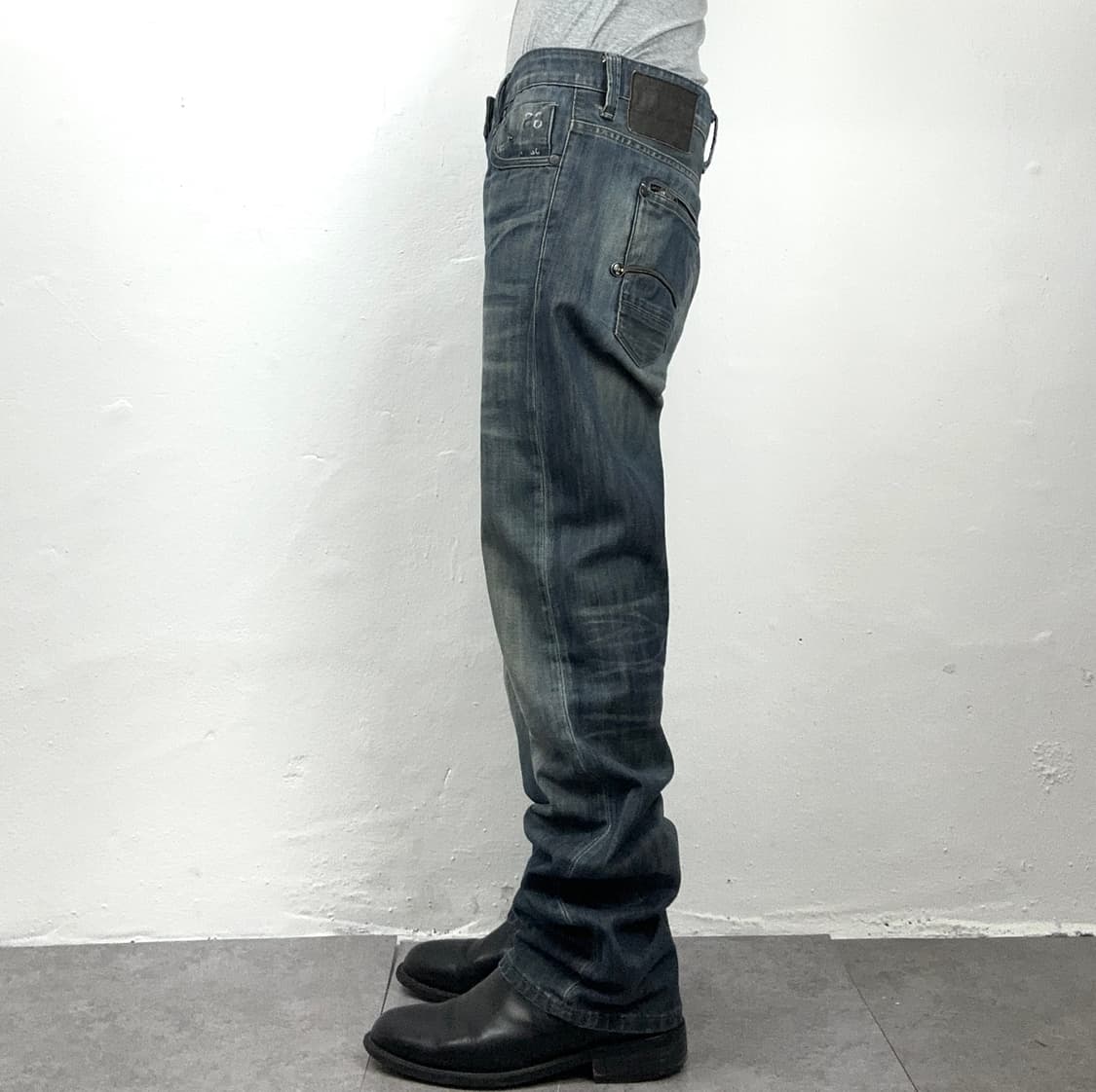 G-Star Raw Attacc Low Straight Wash Deni 상품이미지2