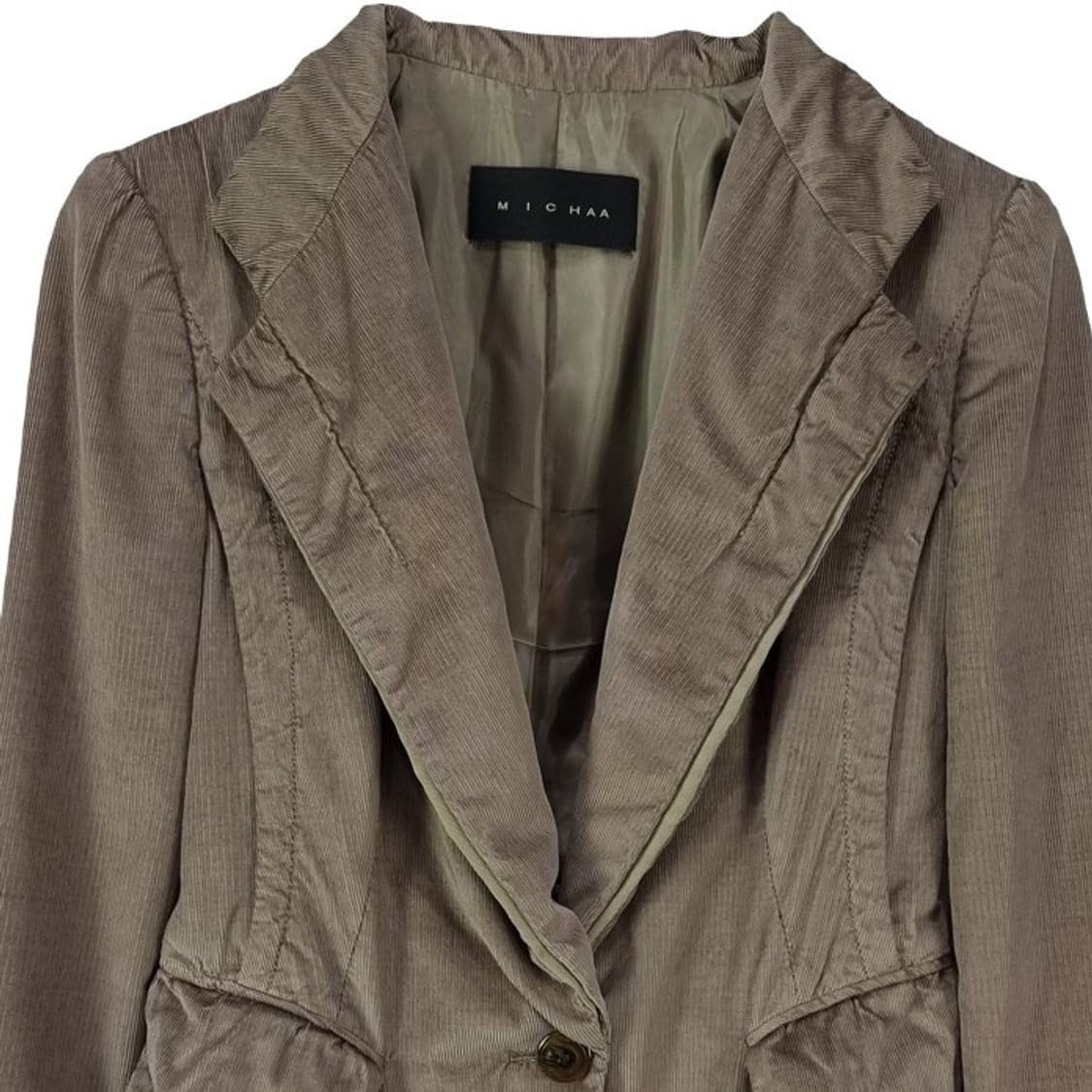 [미샤] 빈티지 디테일 코듀로이 블레이저 자켓 P01394 상품이미지4