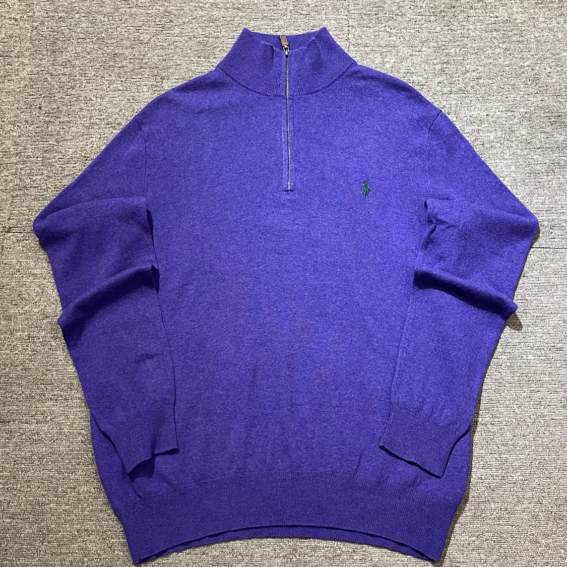 (XL) POLO 폴로 랄프로렌 반집업 니트 상품이미지3