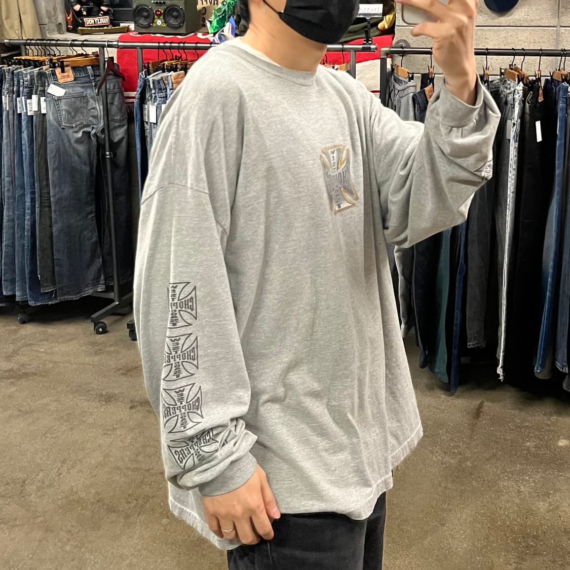 00s 웨스트코스트차퍼스 플레임 롱슬리브 (115) 상품이미지8