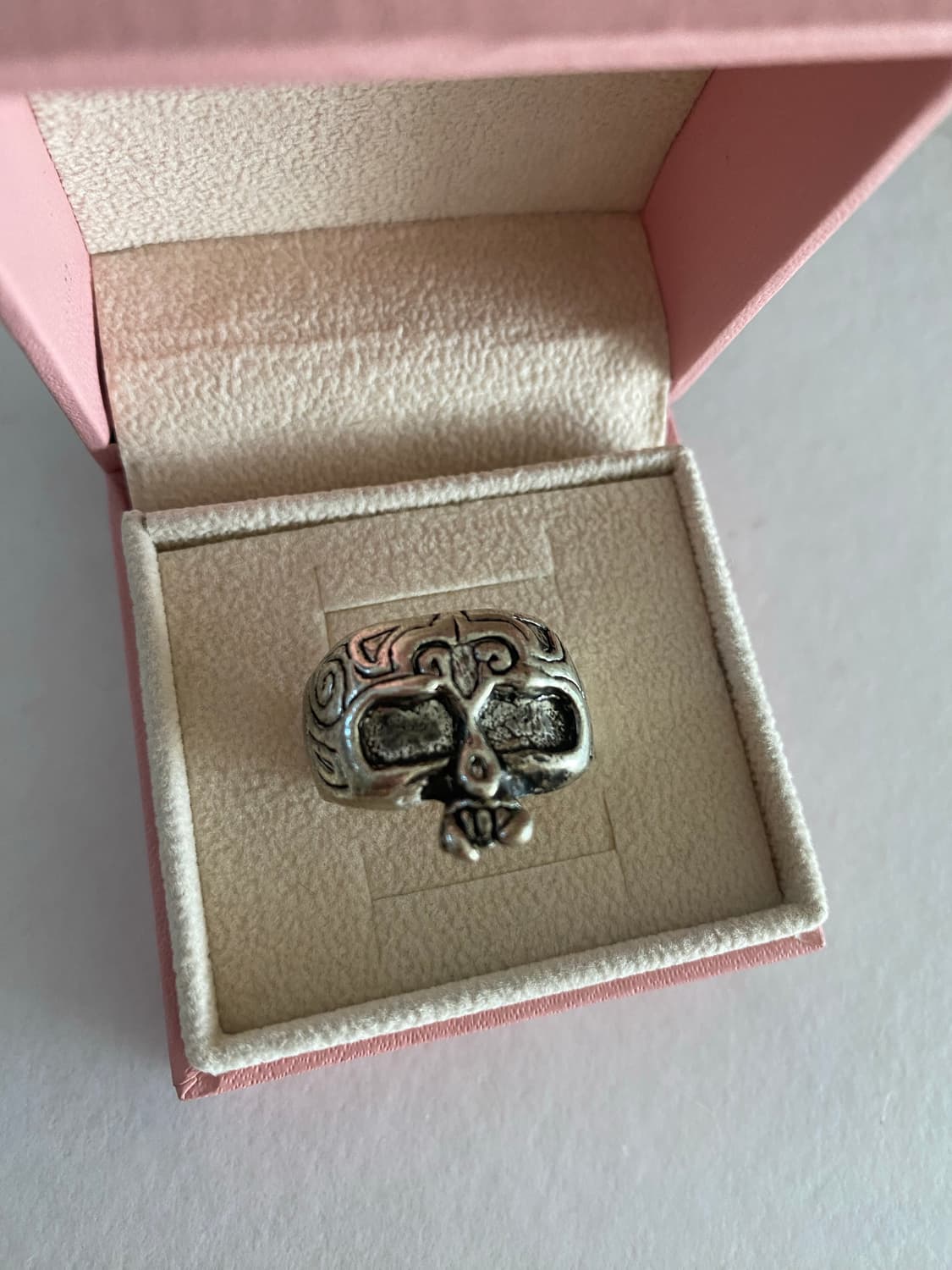 빈티지 해골 반지 상품이미지2