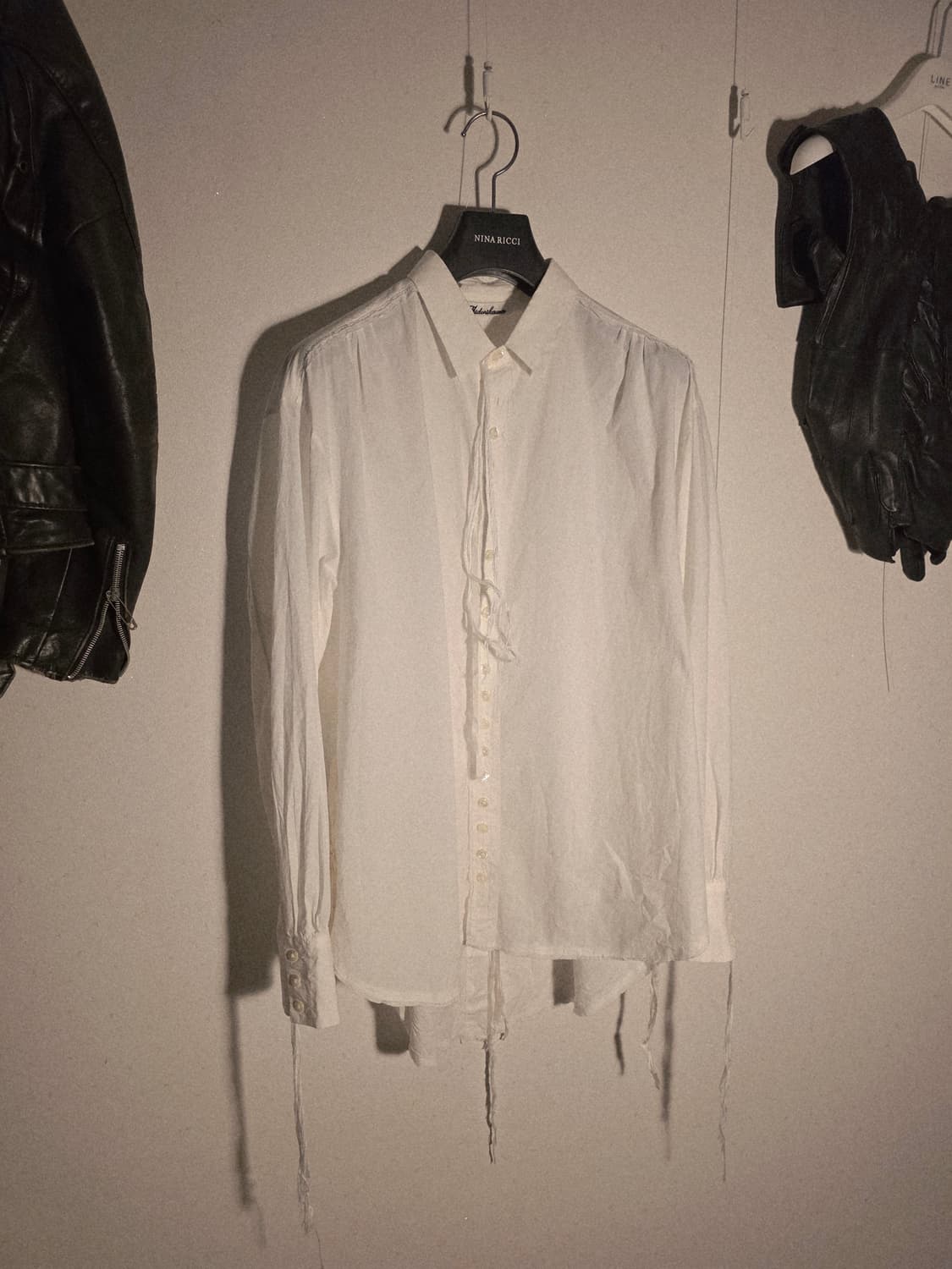 Midorikawa button fringe detail shirt 상품이미지6