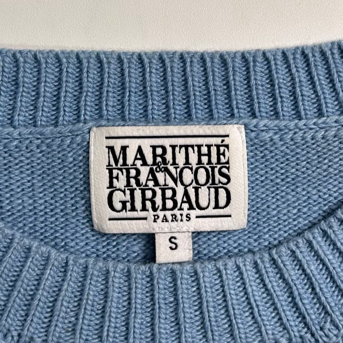 마리떼프랑소와저버 블루 니트 상품이미지5