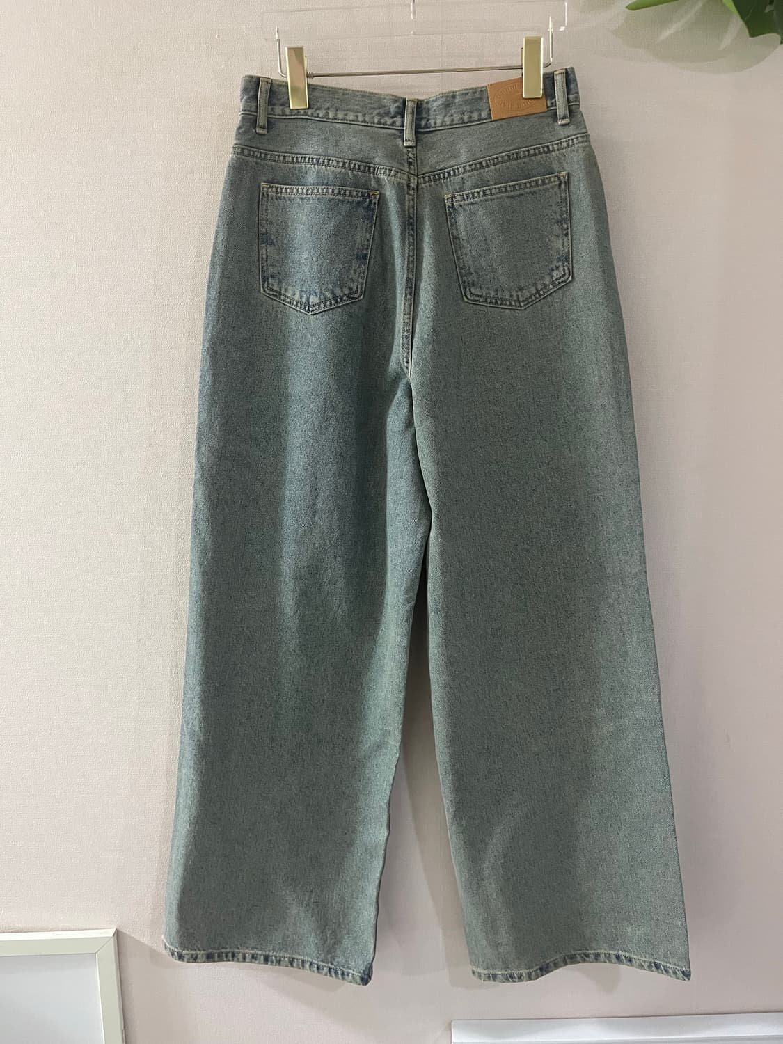 아비에무아 Aviemuah 오블리크 빈티지와이드진(3size) 상품이미지8