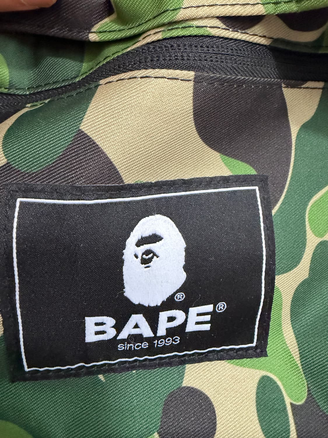 베이프 카모 힙색 상품이미지3