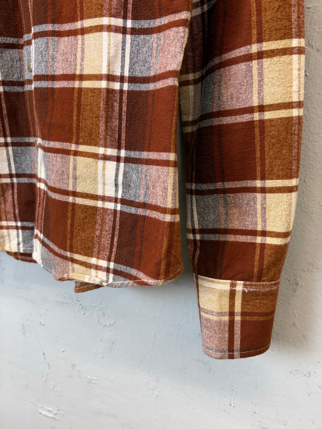 K mayer 빈티지 웨스턴 체크 셔츠 상품이미지4