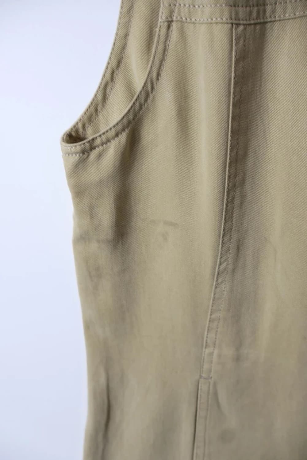 McGregor Beige Zip Vest Tencel Fabric 상품이미지5