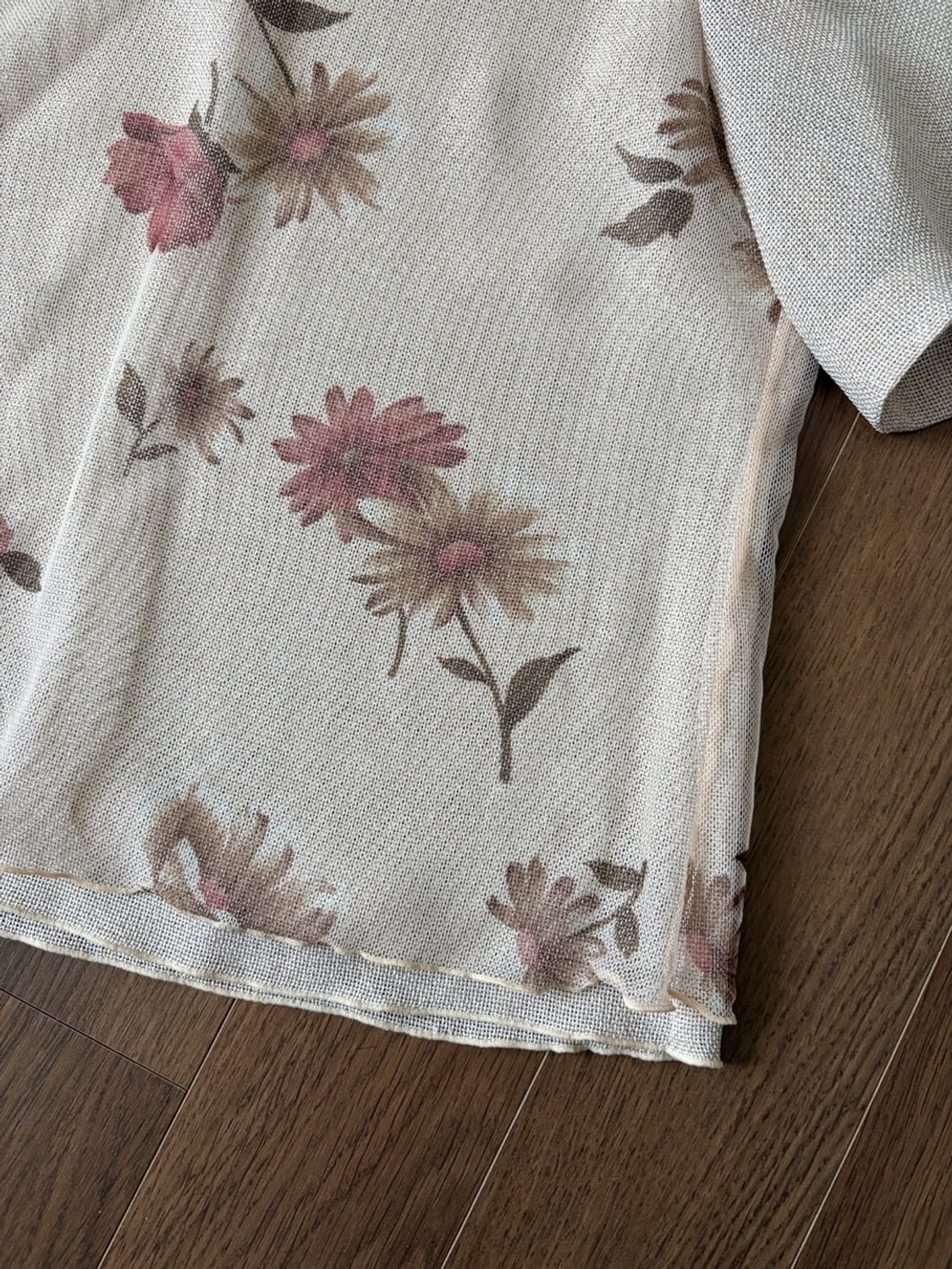 flower patterned top 상품이미지8