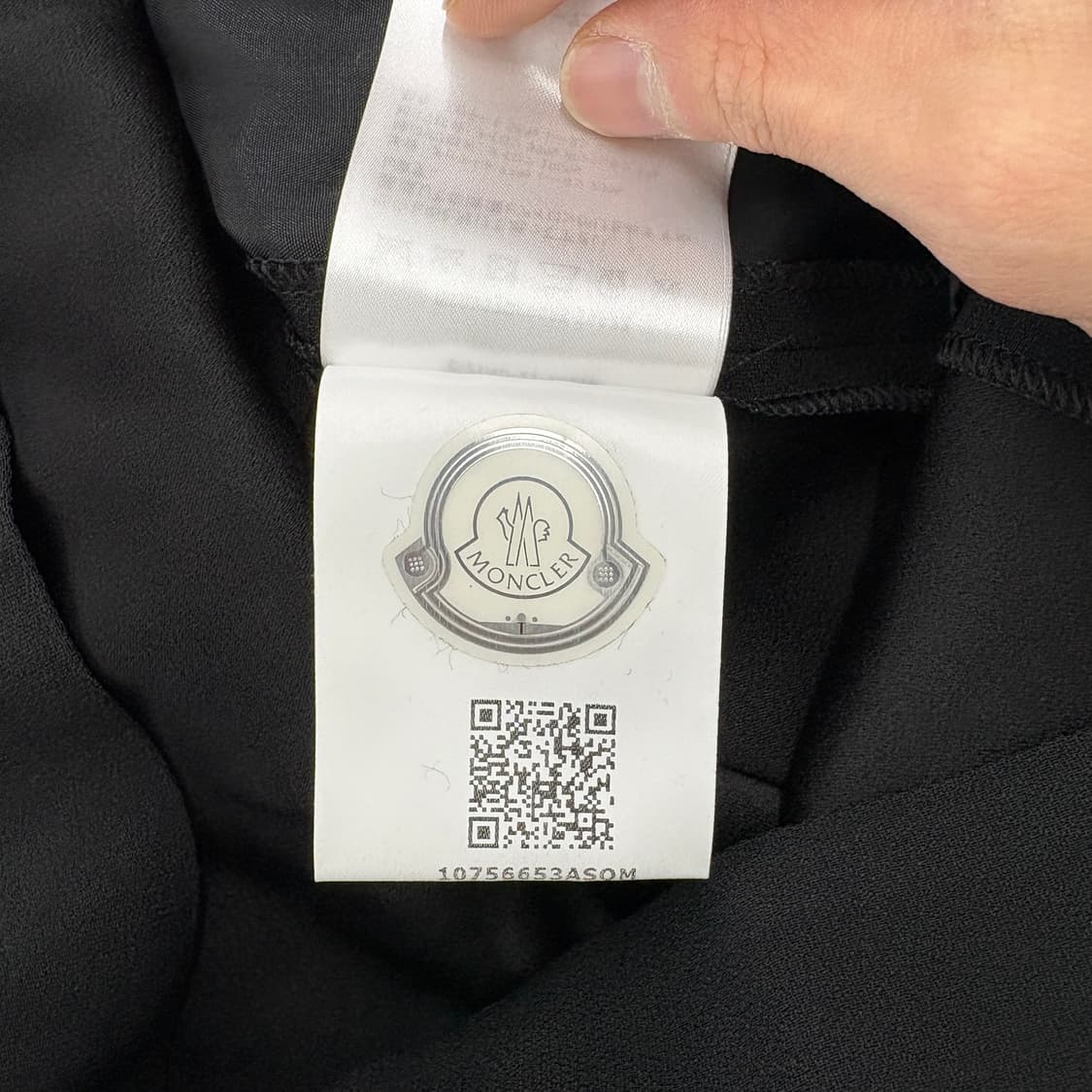 몽클레어 블랙 하이넥 라인 원피스 여성 XL 상품이미지7