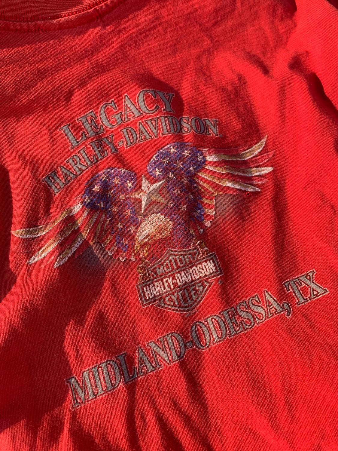 00s 할리데이비슨 texas legacy 백프린팅 티셔츠 2xl 3xl 상품이미지1
