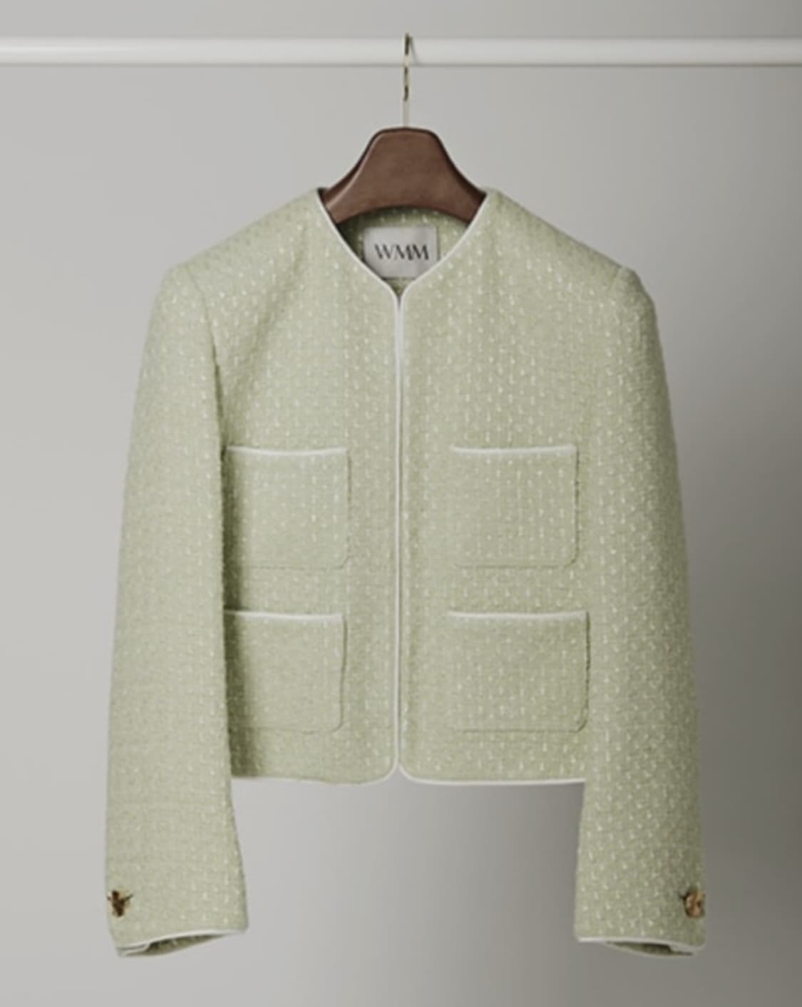 [wmm] 멜론 트위드 자켓 s 상품이미지2