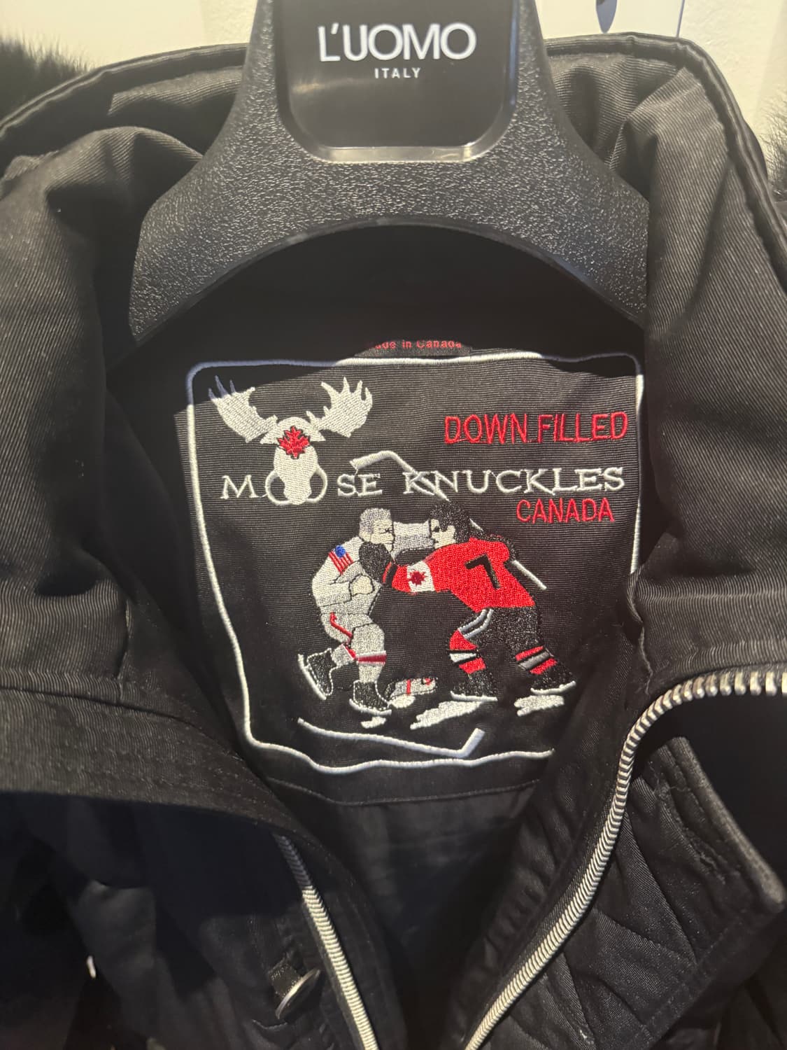 무스너클 캐나다 다운필드 새상품 상품이미지2