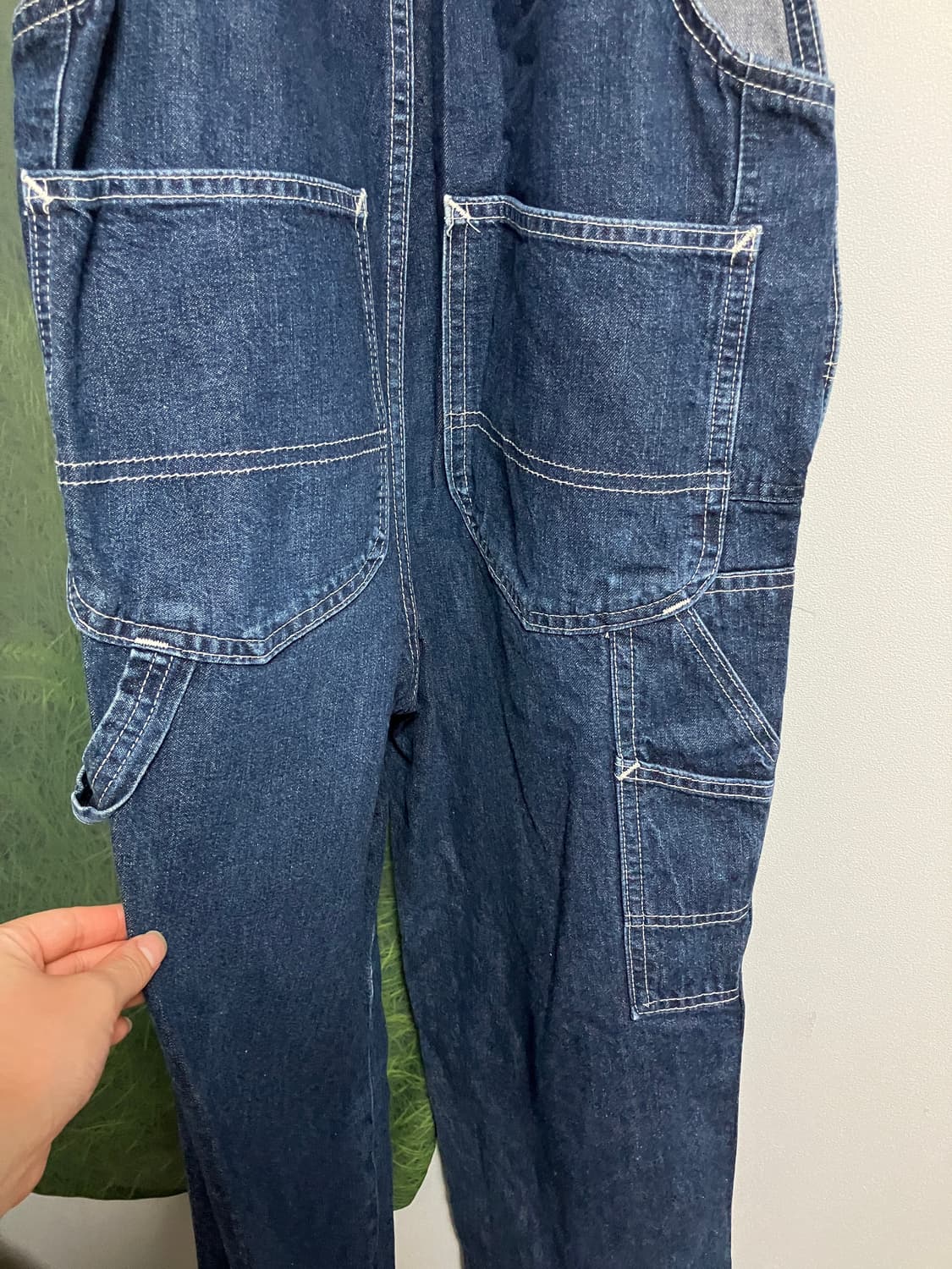 칼하트 진청데님 오버롤 상품이미지9
