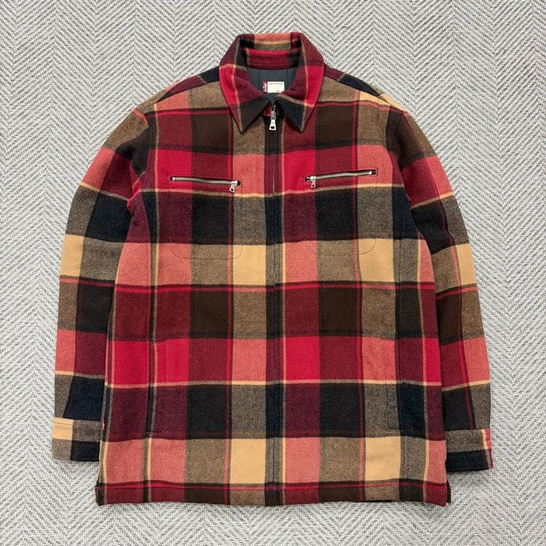 리바이스 체크 모직 자켓 v2016 상품이미지1