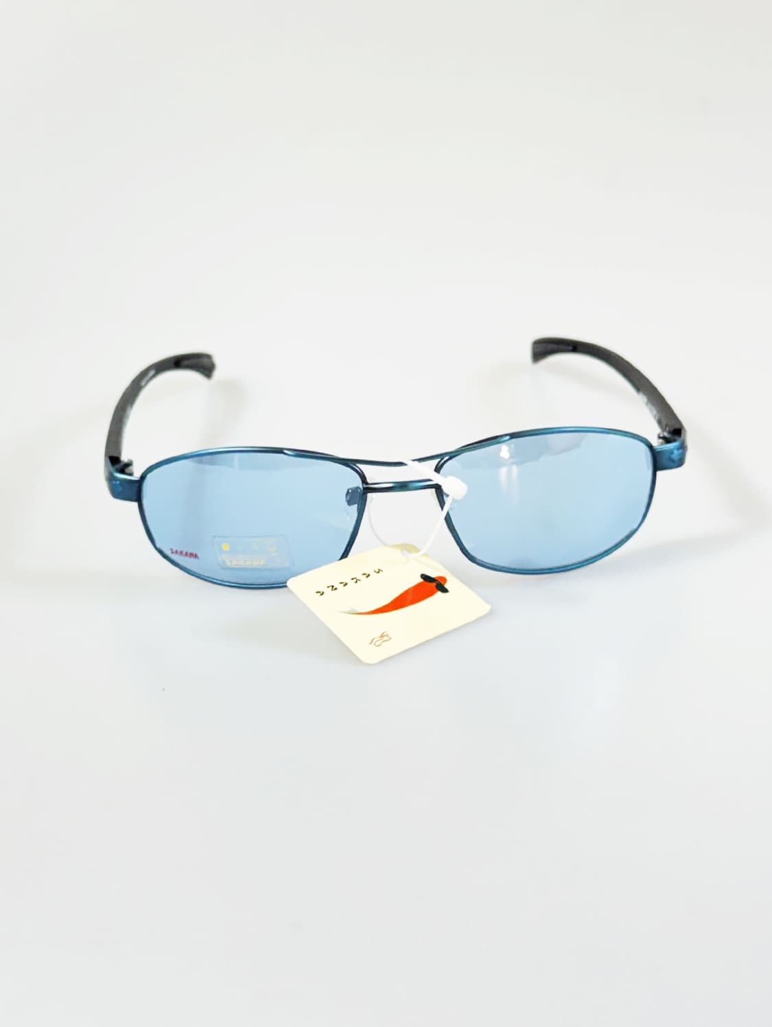 90s SAKANA 투브릿지 스퀘어 틴트 빈티지 선글라스 상품이미지2