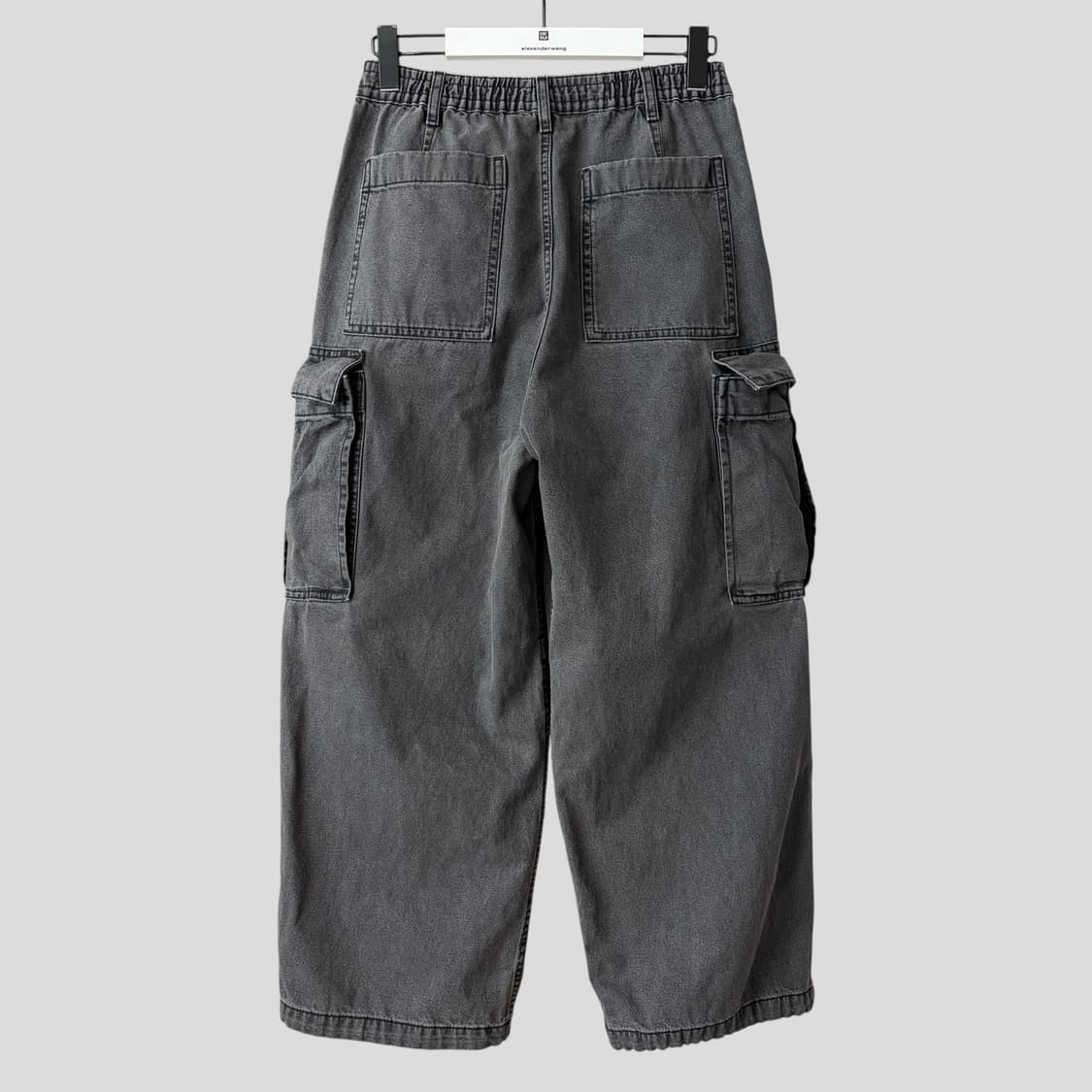(XS)GU 지유 슈퍼와이드 데님 카고팬츠 상품이미지4