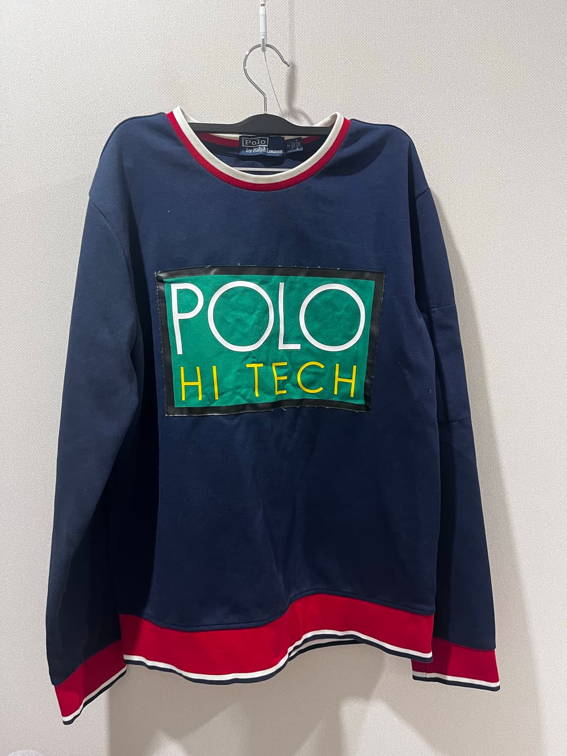 폴로 랄프로렌 하이테크 맨투맨 M사이즈 상품이미지1