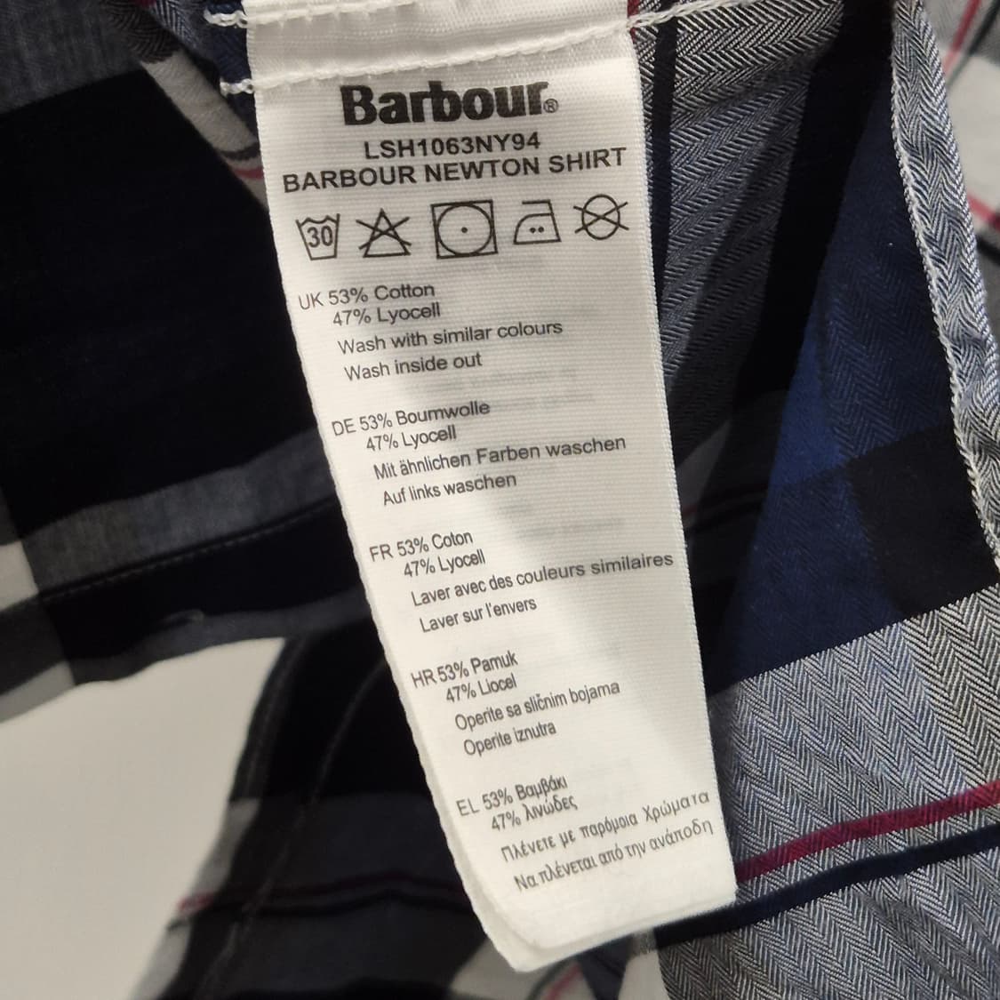 바버 에드가 테일러드 셔츠 상품이미지6