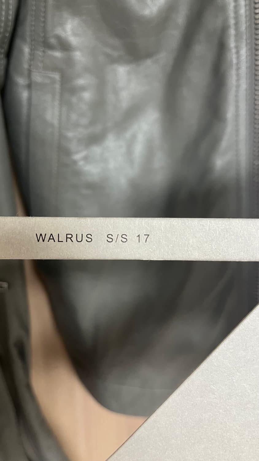 릭오웬스 17ss 레더자켓(48) 상품이미지2