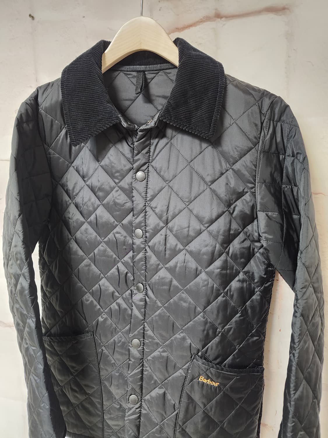 바버 블랙 퀼팅 자켓 상품이미지2