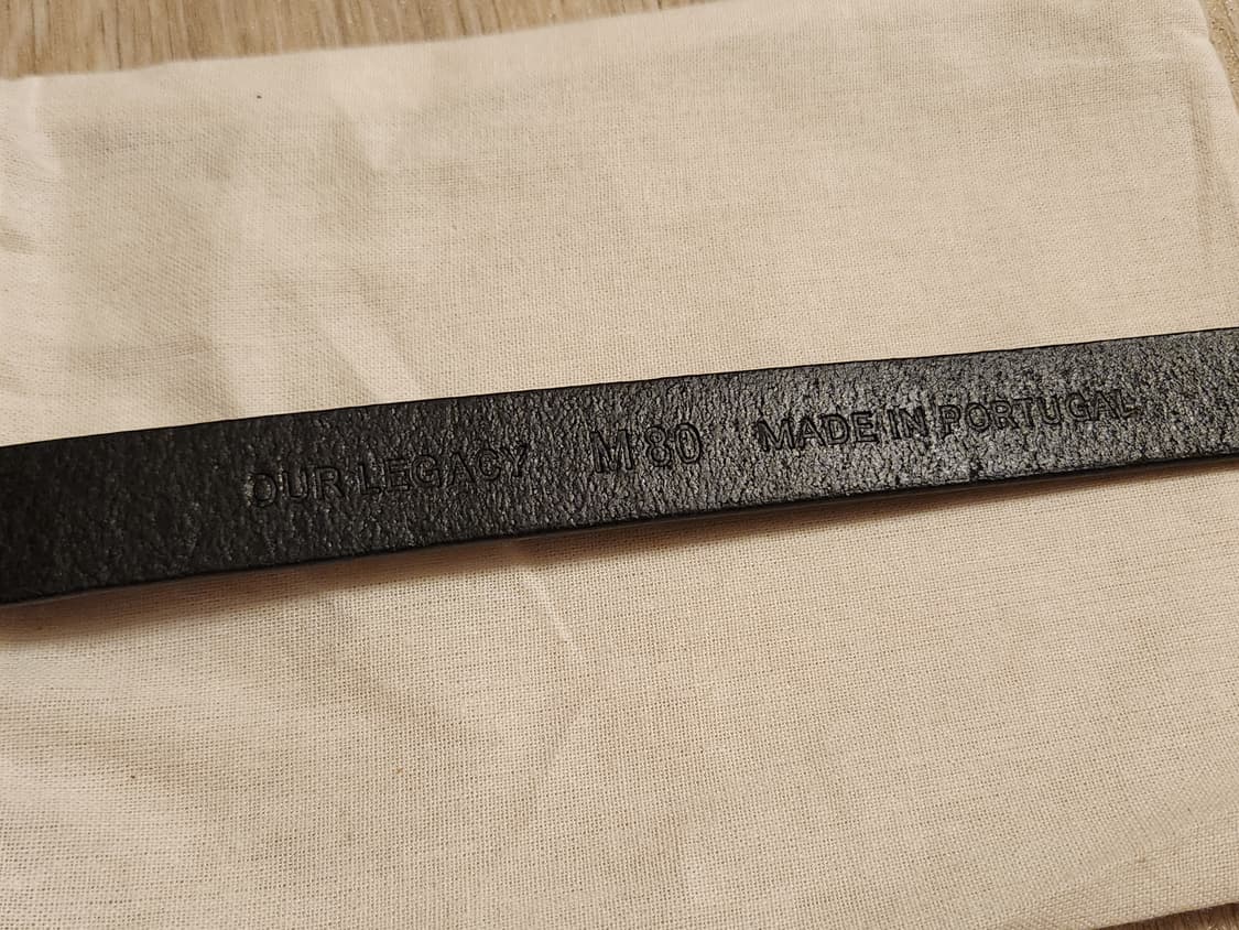 아워레가시 2cm 벨트 블랙 80 상품이미지2