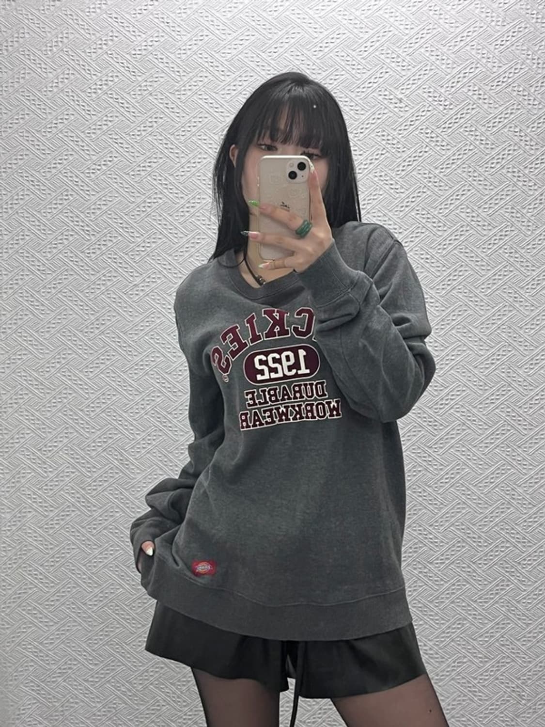 디키즈 올드스쿨 빈티지 스펠로고 약기모 맨투맨 XL C09063 상품이미지2