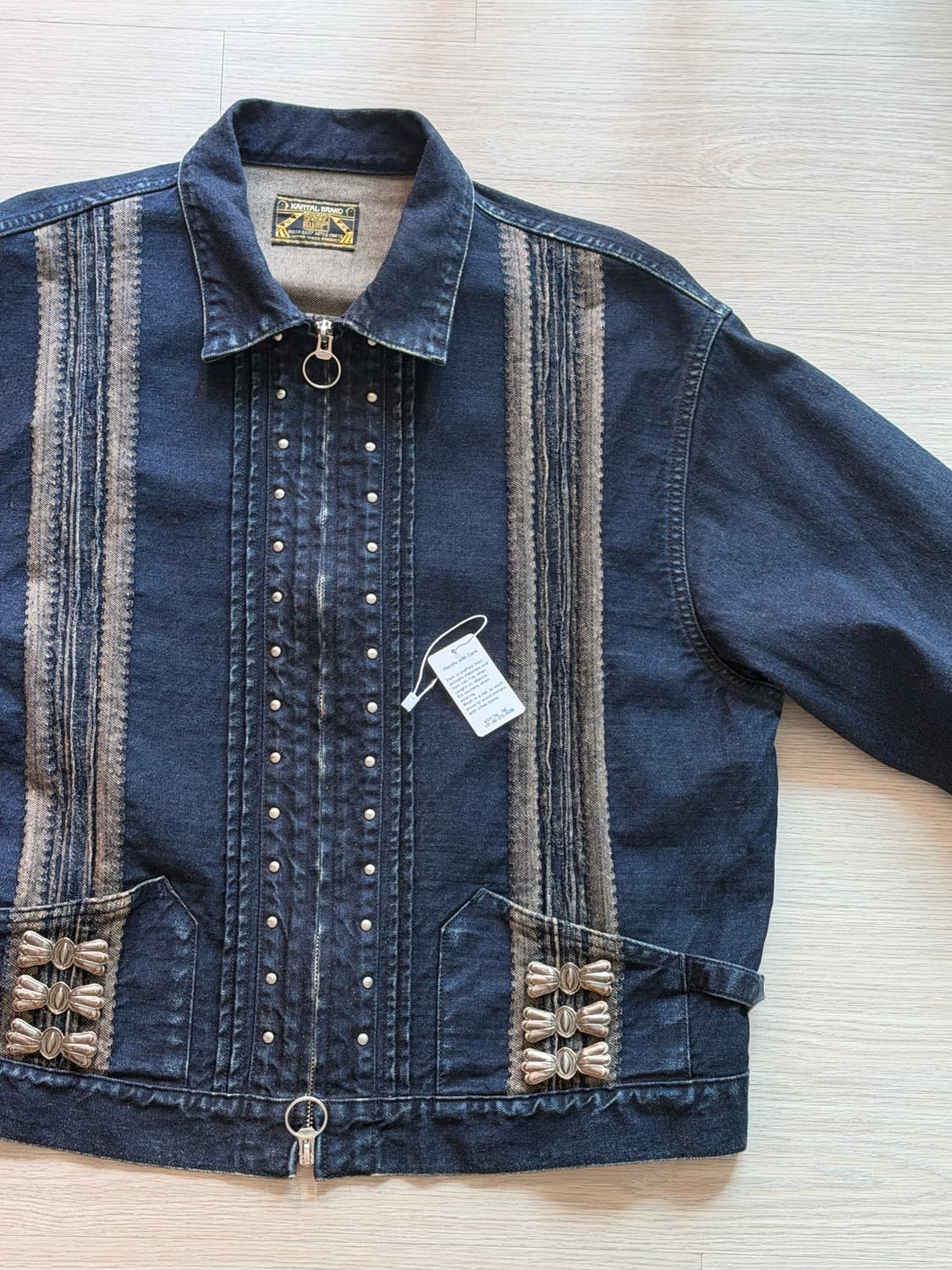 캐피탈 12oz 야가수리 자카드데님  상품이미지5