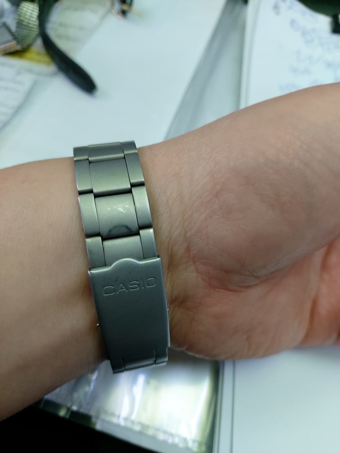 세이코 쿼츠 2채널 시계 상품이미지5