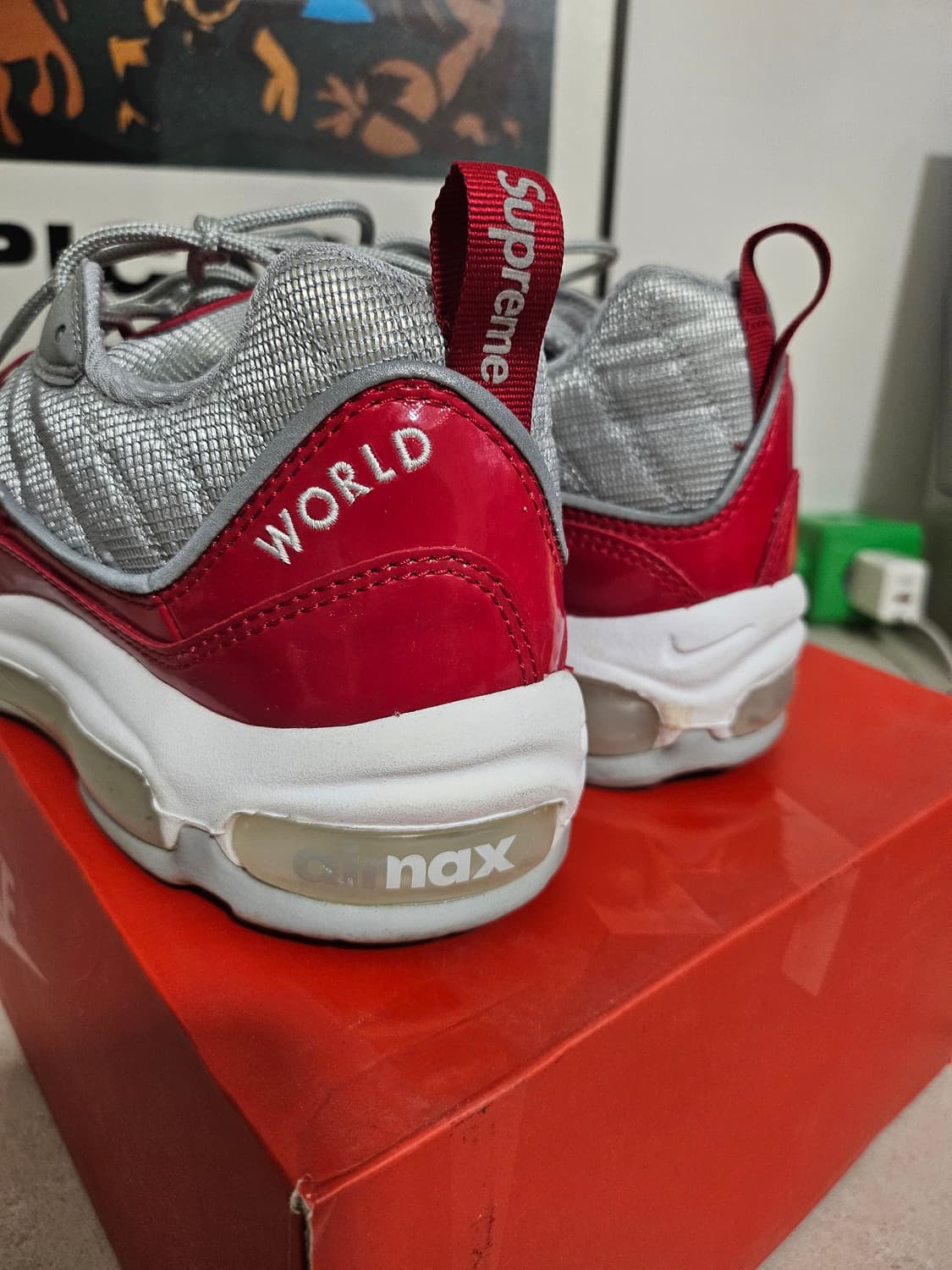 Air max98 × supreme 상품이미지3