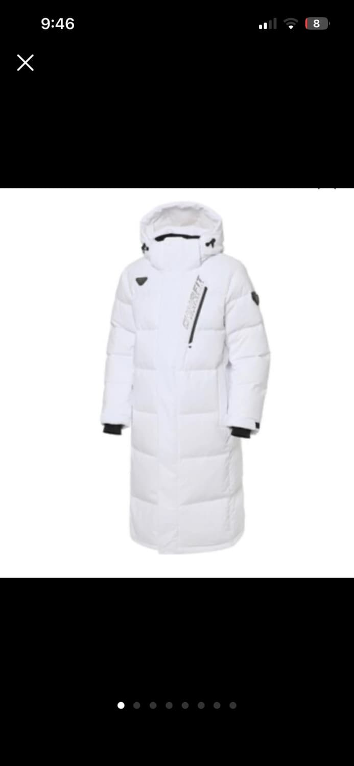 다이나핏 롱패딩 xl 상품이미지1