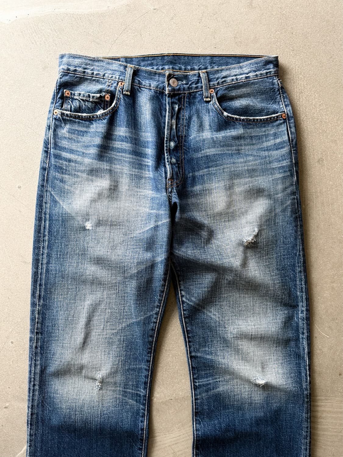 Vintage Levi’s 501 Distressed Denim Pant 상품이미지2