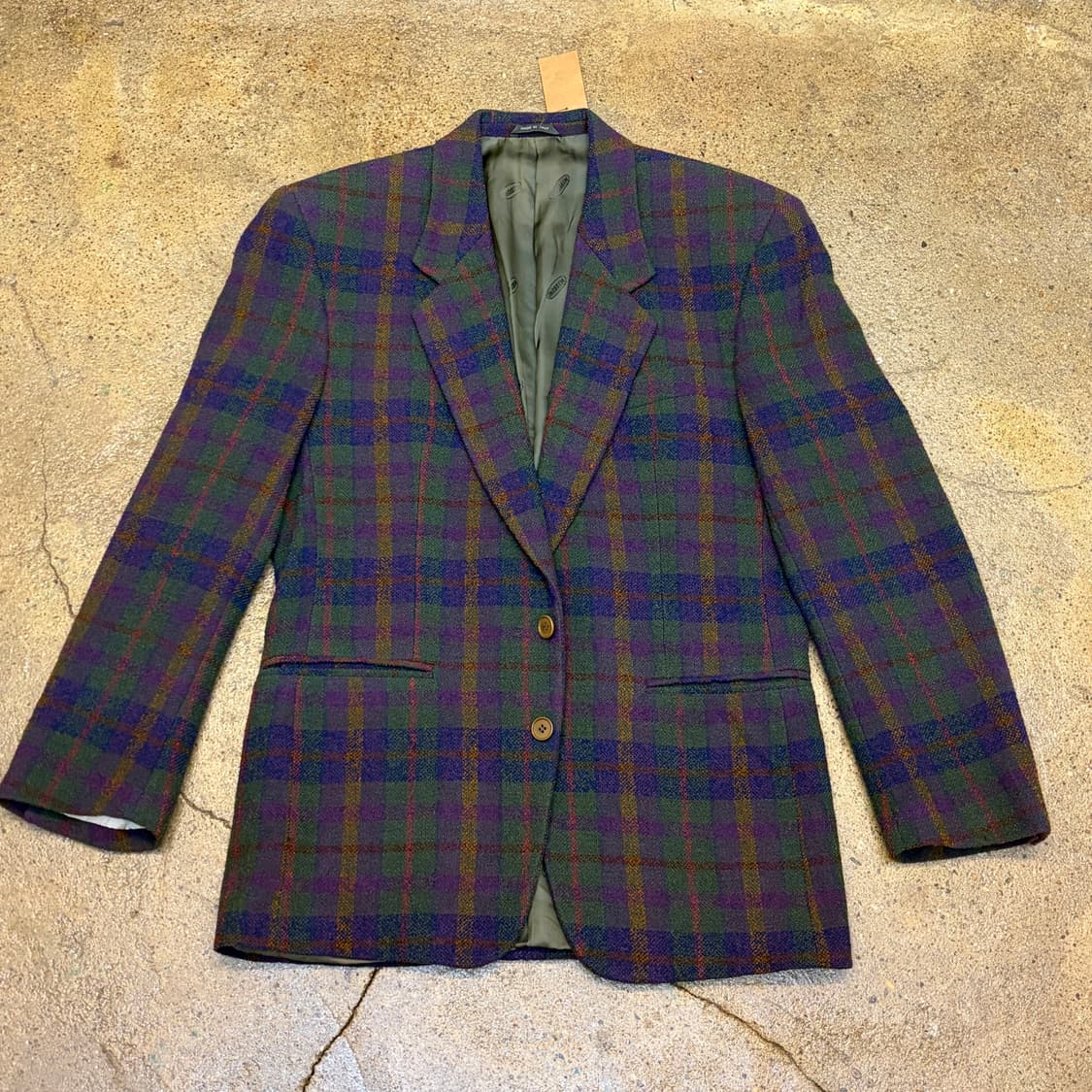 MISSONI mdae in italy 미쏘니 정품 빈티지 울 블레이저 상품이미지1