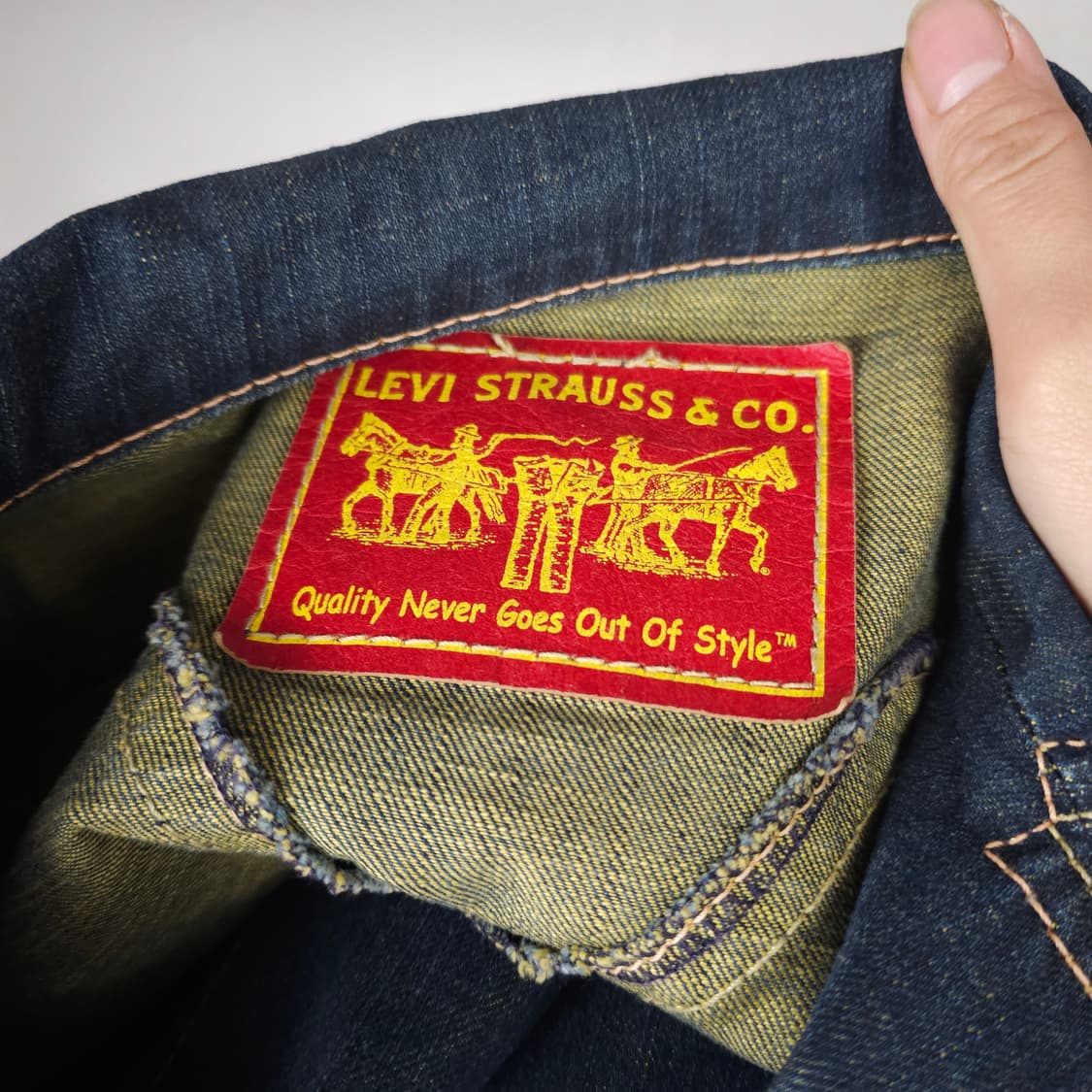 리바이스 청자켓 남자95사이즈 미사용  상품이미지3