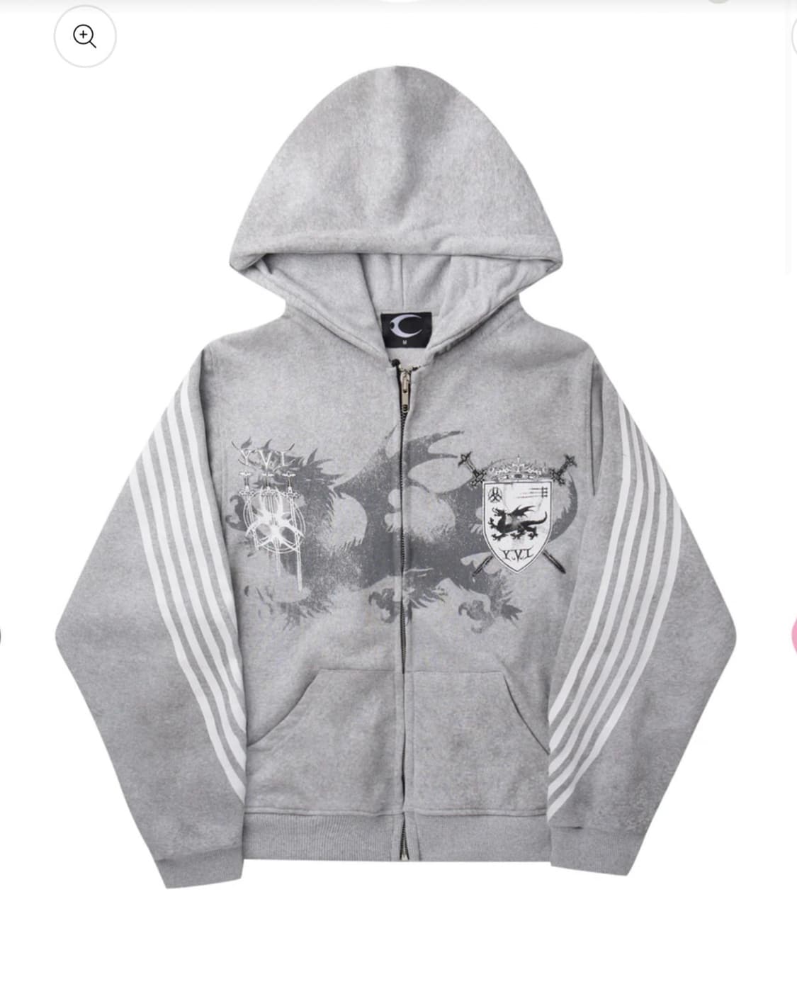 Cozyworldwide 후드집업 그레이 M 상품이미지1