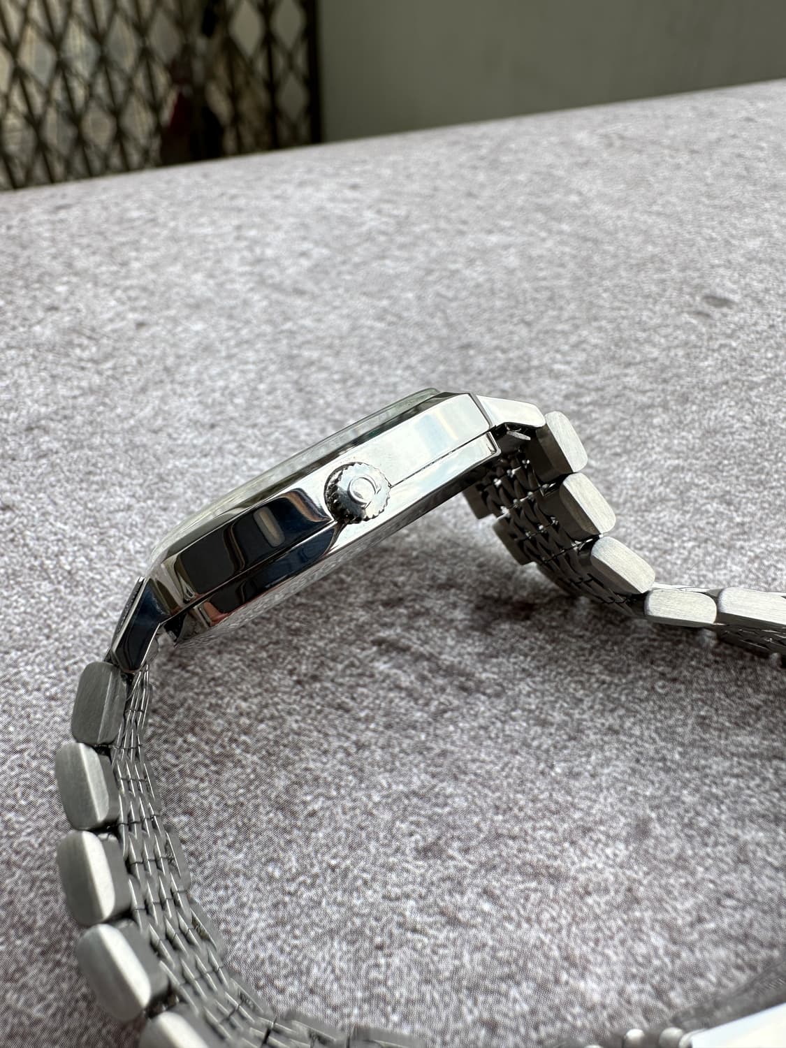 오메가 제네브 오토매틱 블루 다이얼 시계 상품이미지6