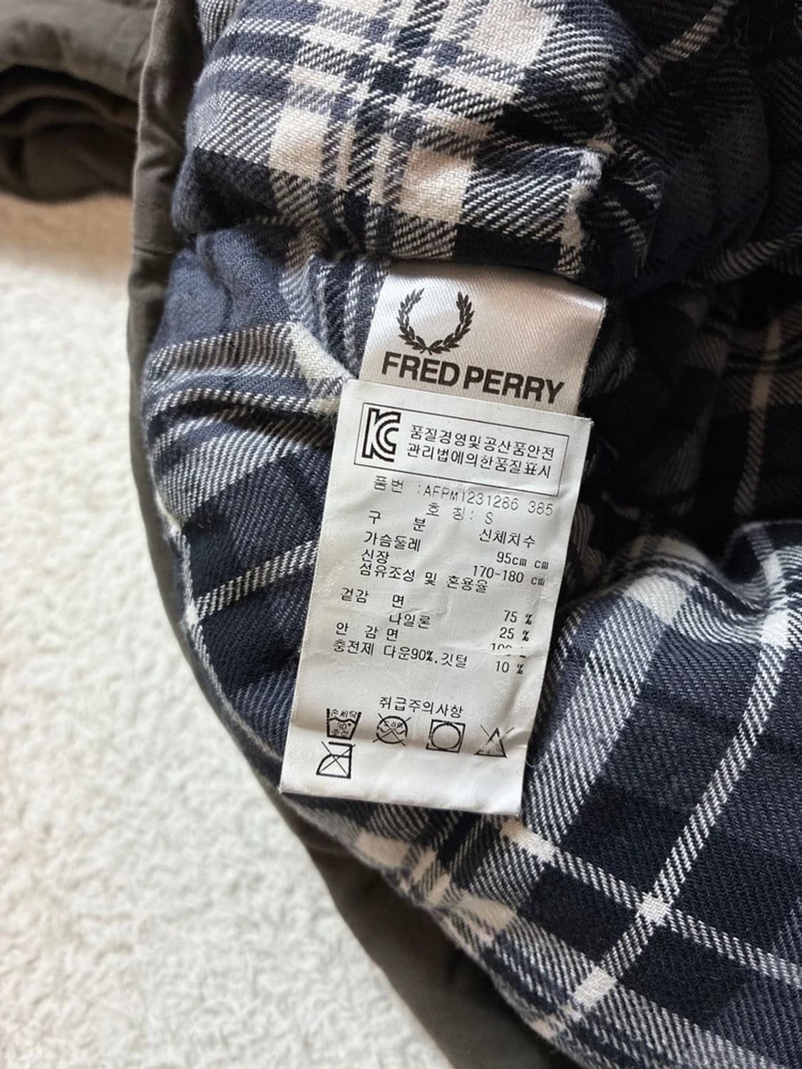 프레드페리 헤리티지 다운 익스페디션 파카 PN6714 상품이미지10