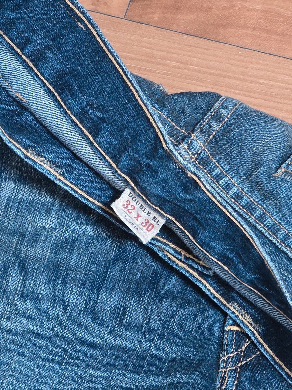 rrl 더블알엘 워싱 데님 슬림 내로우 32/30 상품이미지2