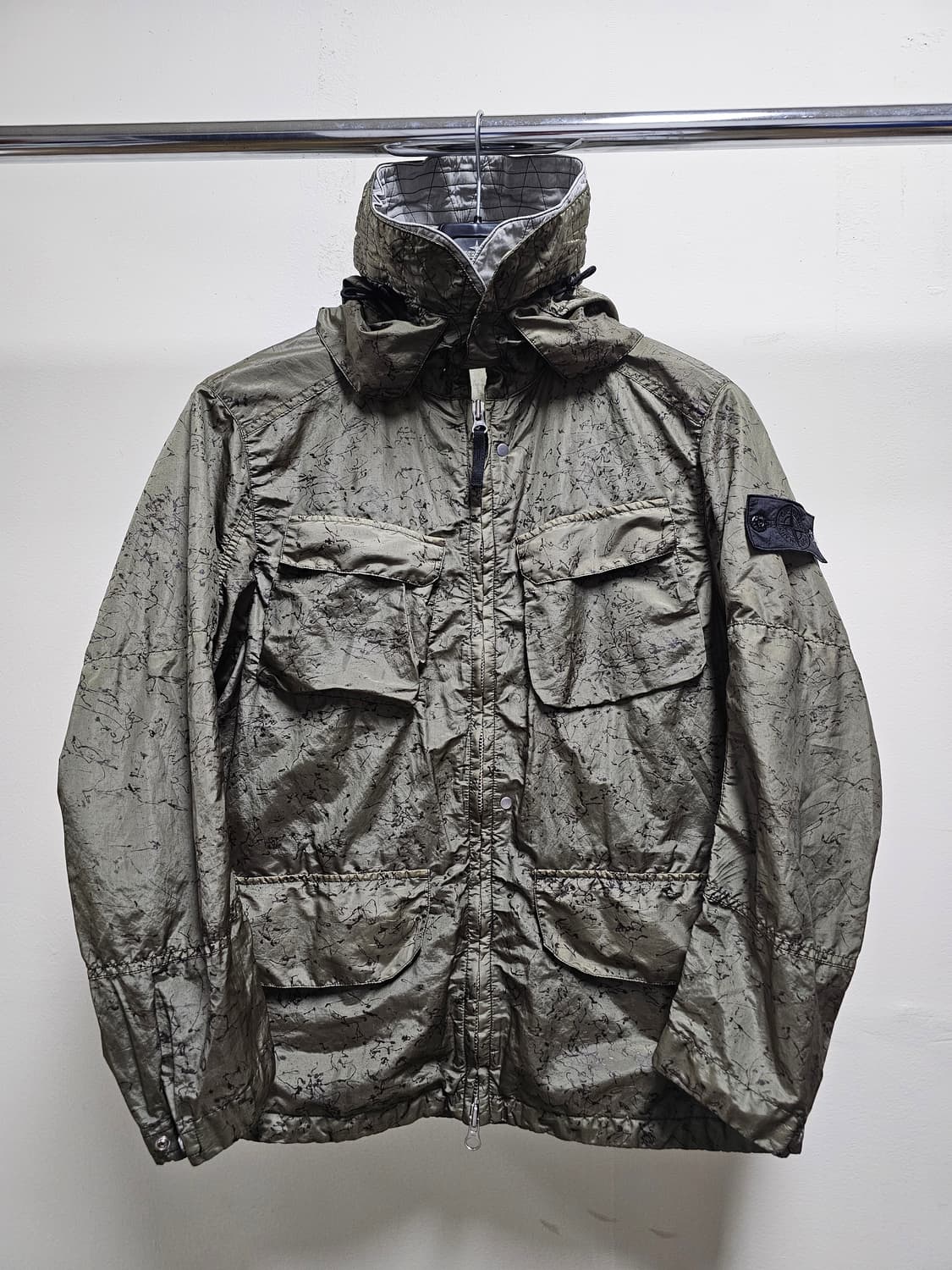 스톤아일랜드 NYLON METAL 'SPIDER' WATRO 자켓 상품이미지1