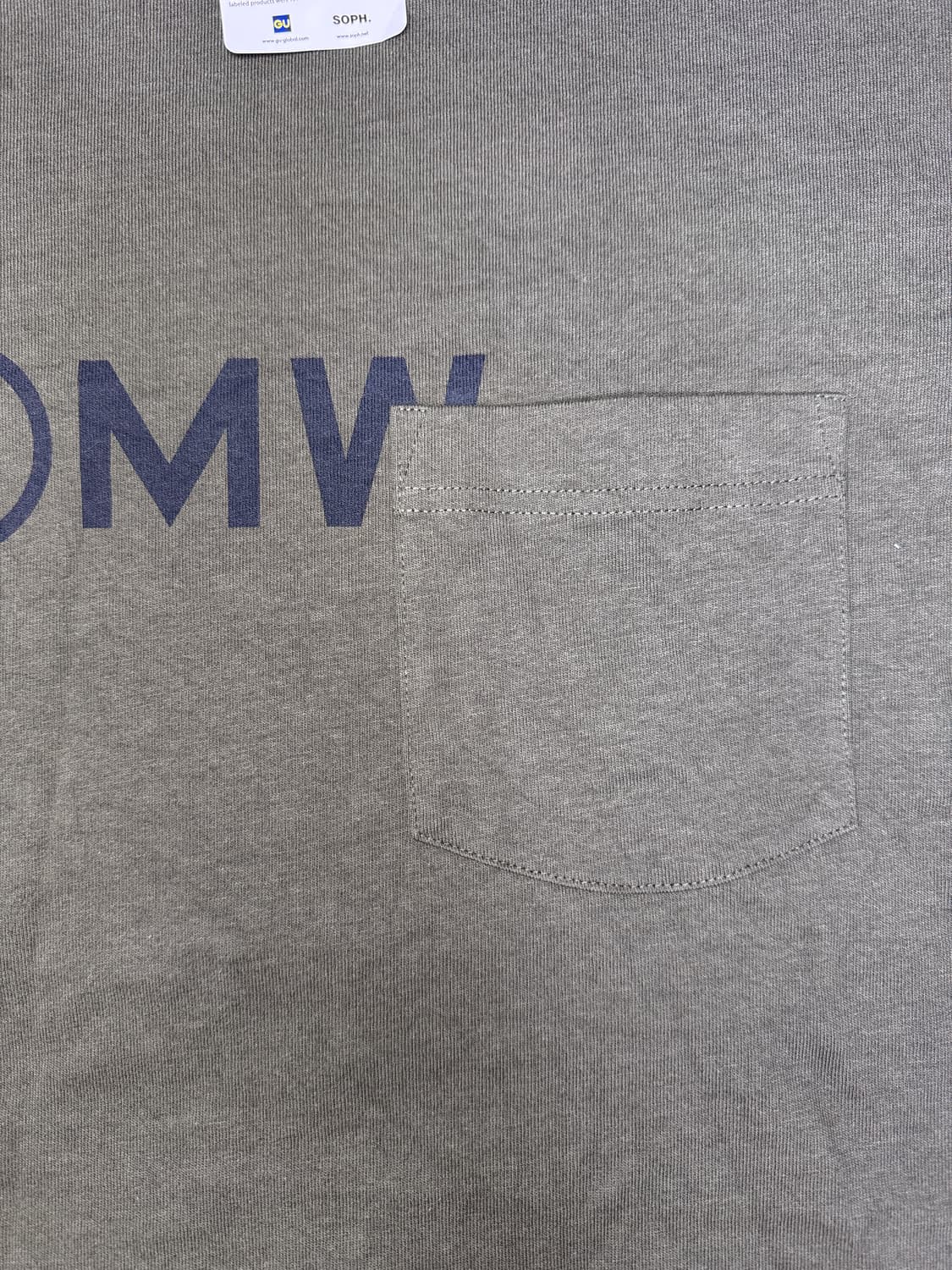 소프넷 SOPHNET x GU 1MW 베이직 티셔츠 XL 상품이미지3