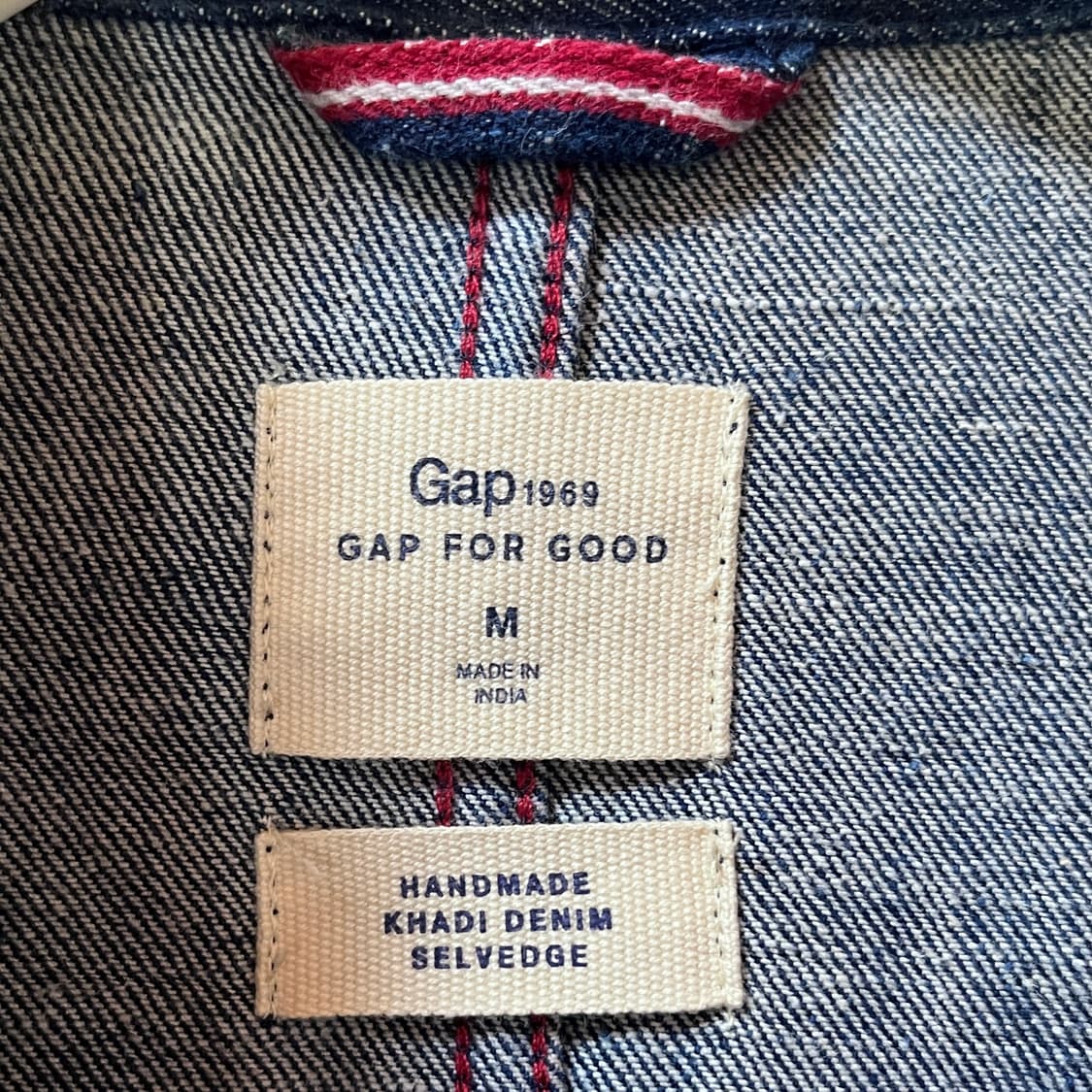 GAP 1969 Khadi 셀비지 데님 초어 셔츠-자켓 상품이미지2