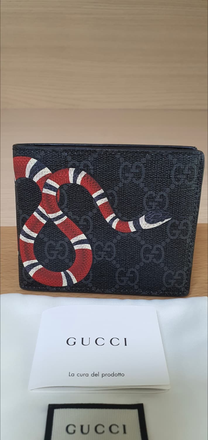 구찌 스네이크 반지갑/지갑 정품A급(감정O) 상품이미지2