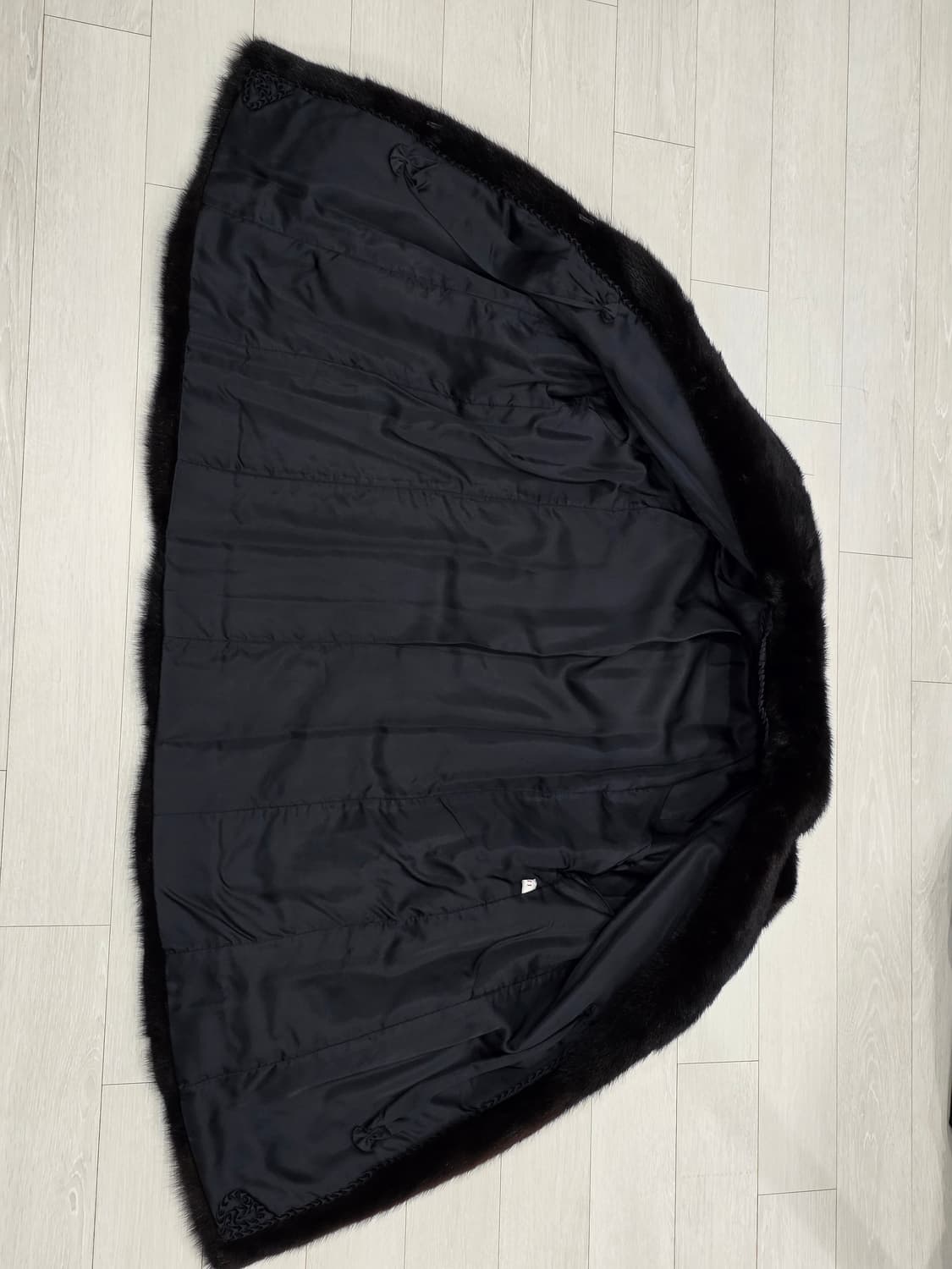 리얼 통밍크 테일러드 자켓 밍크코트 하프코트 빈티지 상품이미지5