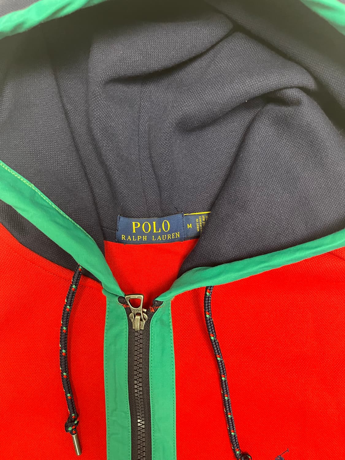 폴로 랄프로렌 컬러블록 아노락 후드티 상품이미지7