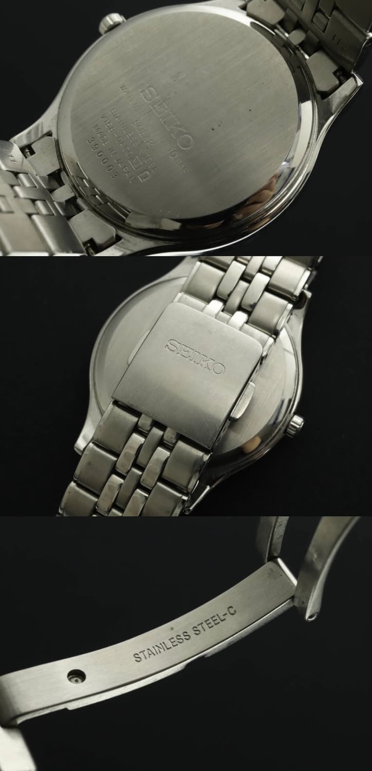 DOLCE 손목시계 V158-0AC0 남성용 화이트 상품이미지3