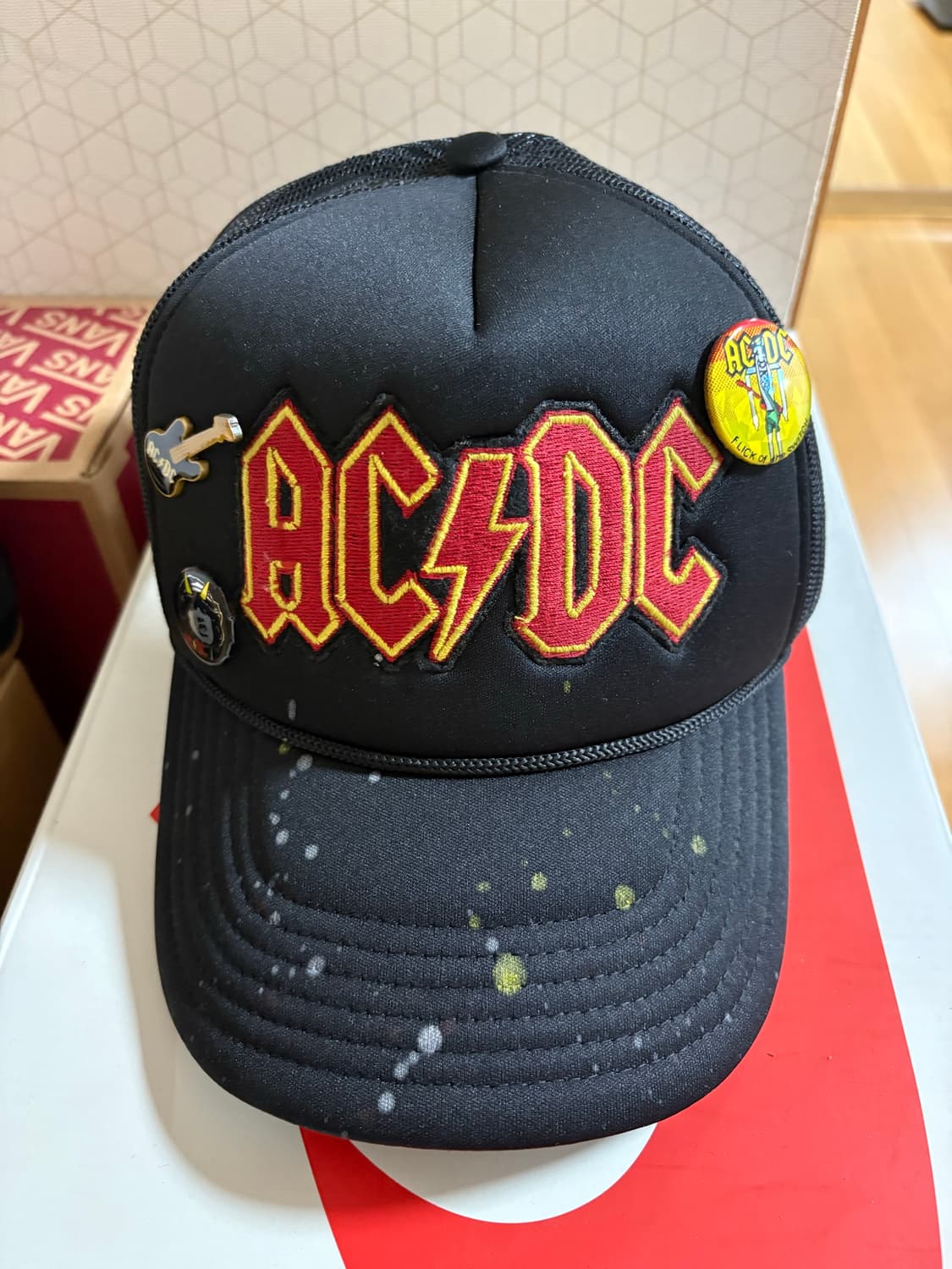 메이드원 AC/DC 트러커 캡 상품이미지1