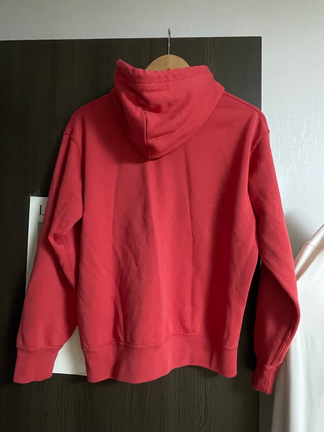 유니클로 스웨트풍집 파카 레드(s) 상품이미지7